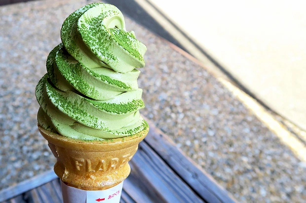 抹茶のソフトクリーム
