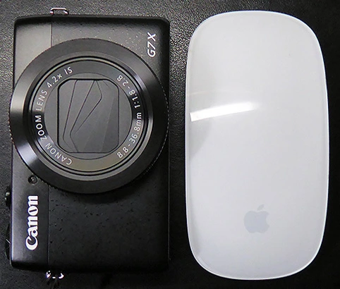 Apple のマウスよりも小さいサイズ