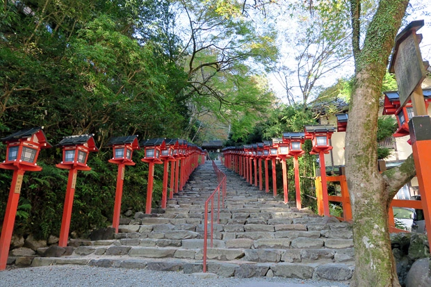 貴船神社の参道