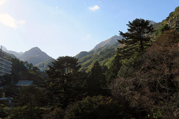 湯の山温泉街