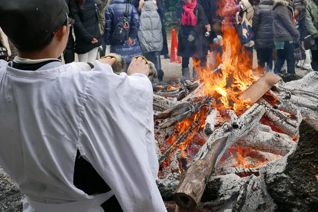 焚き火
