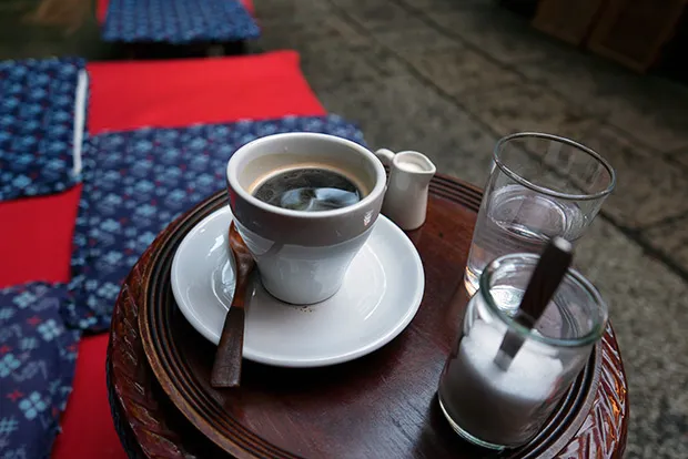 ご神水のひきたてコーヒー