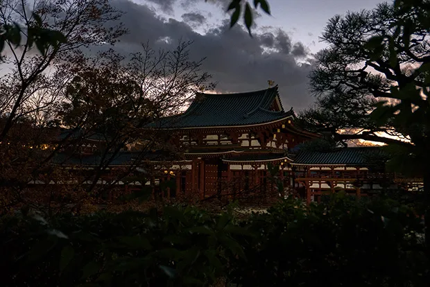 夕暮れの平等院