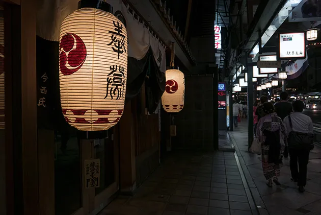 ある夏の夜の風景