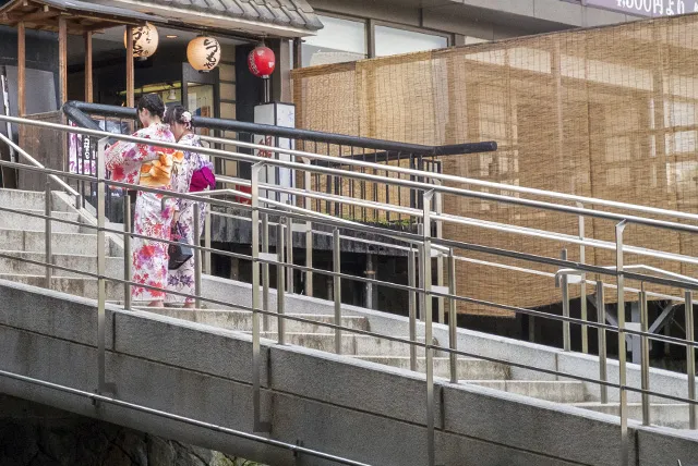 悲しいけどこれ、先斗町をただ歩くだけなのよね