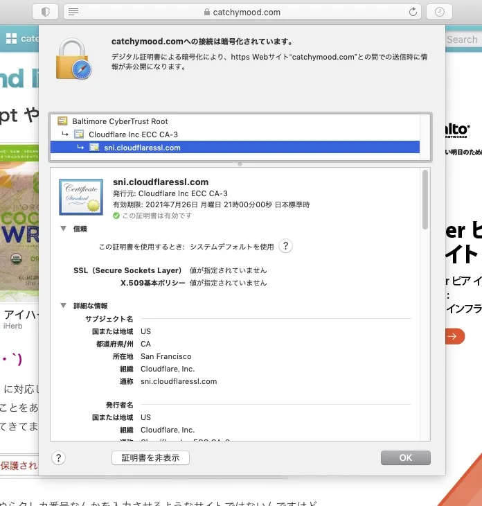 証明書